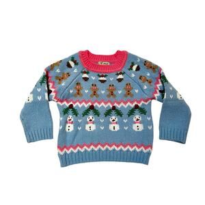 Next Fair Isle Wool Blend Holiday Sweater Size 18-24m
